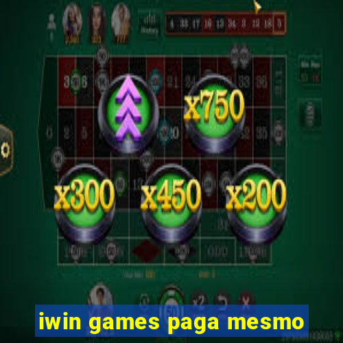 iwin games paga mesmo